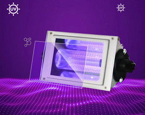 होटल स्कूल 222 एनएम एक्सीमर लैंप 20 वाट रोशनी के साथ मुदुले मामले पर संकीर्ण बैंड फ्लिटर के साथ